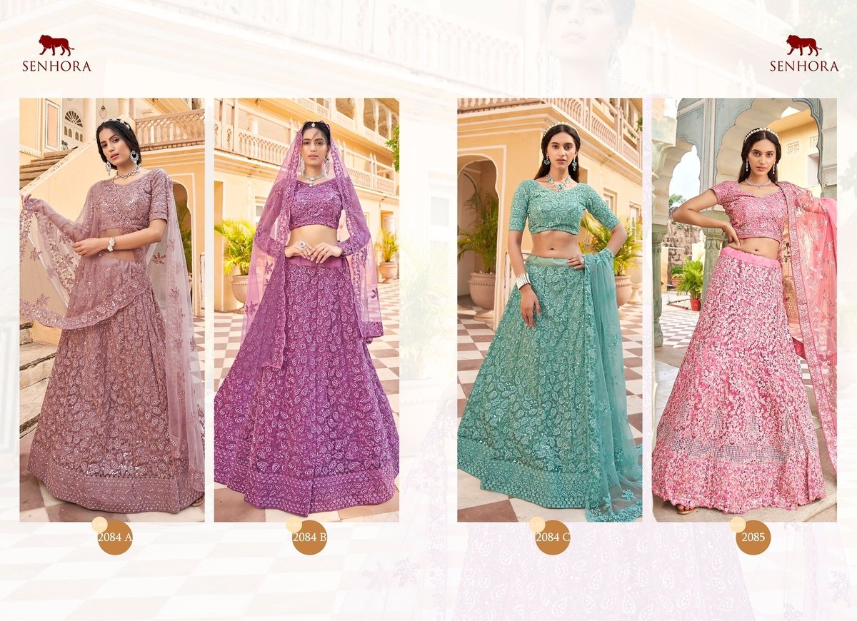 Senhora Lehenga Fashion Woman 2084-2085 Colors Series 5