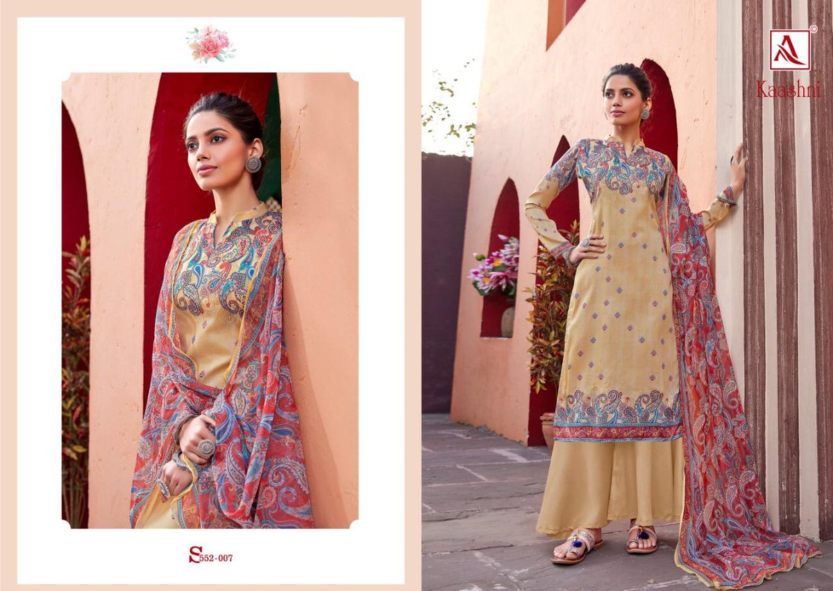 Alok Suits Kaashni 552-001 to 552-010 Series 7