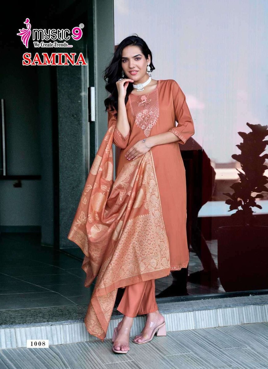 MYSTIC 9 SAMINA VOL-1 ROMAN SILK 1001-1008 SERIES 3