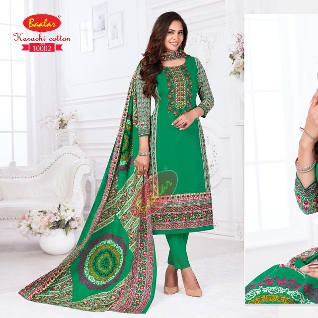 Baalar Karachi Cotton Vol-10 10001-10010 Series 2