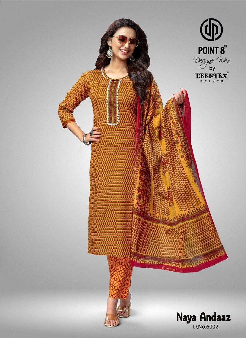 DEEPTEX NAYA ANDAAZ VOL-6 6001 TO 6010 2
