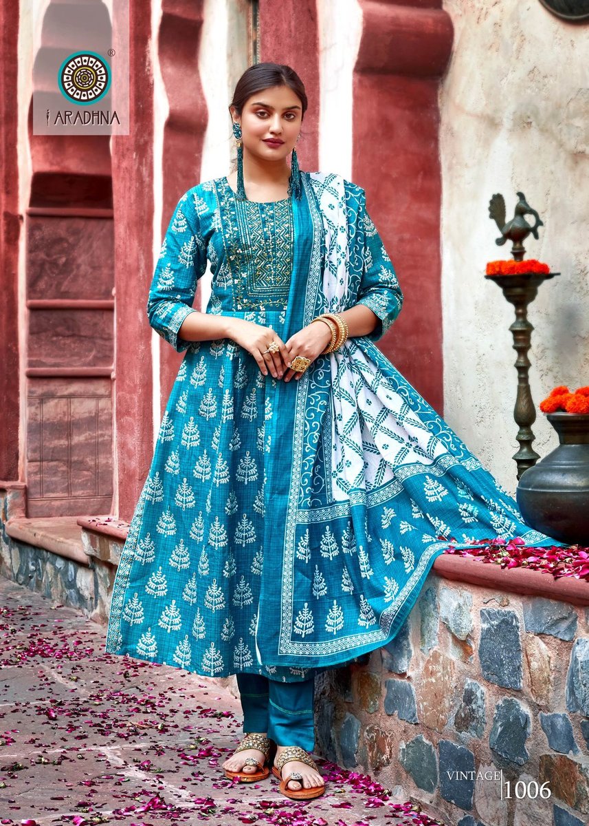 Aradhna Fashion Vintage Vol-1 1001-1008 Series 6