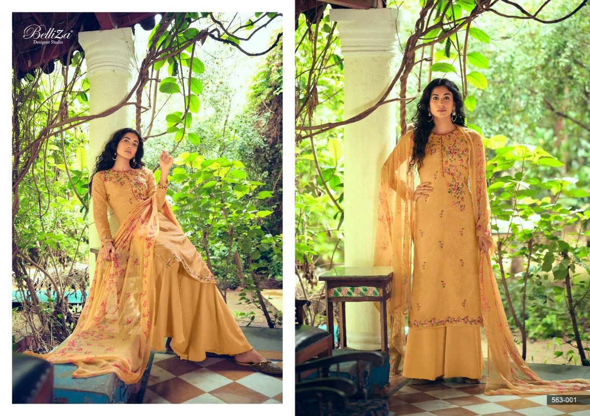 Belliza Designer Nimisha 563-001 to 563-010 Series 1