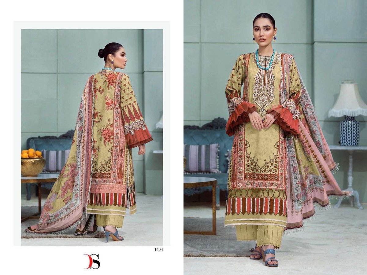 Deepsy Suits Firdous 22 Vol-3 1431-1438 Series 4