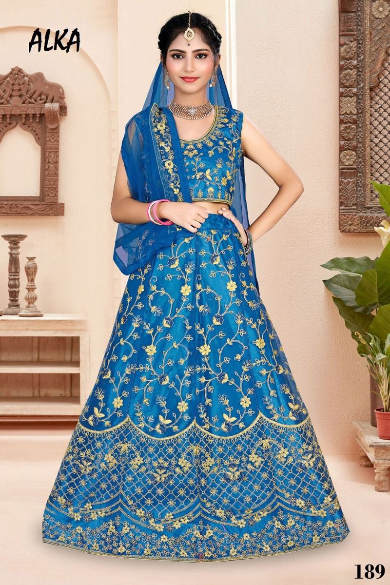 Alka Kidswear Lehenga Vol-20 187-190 Series 5