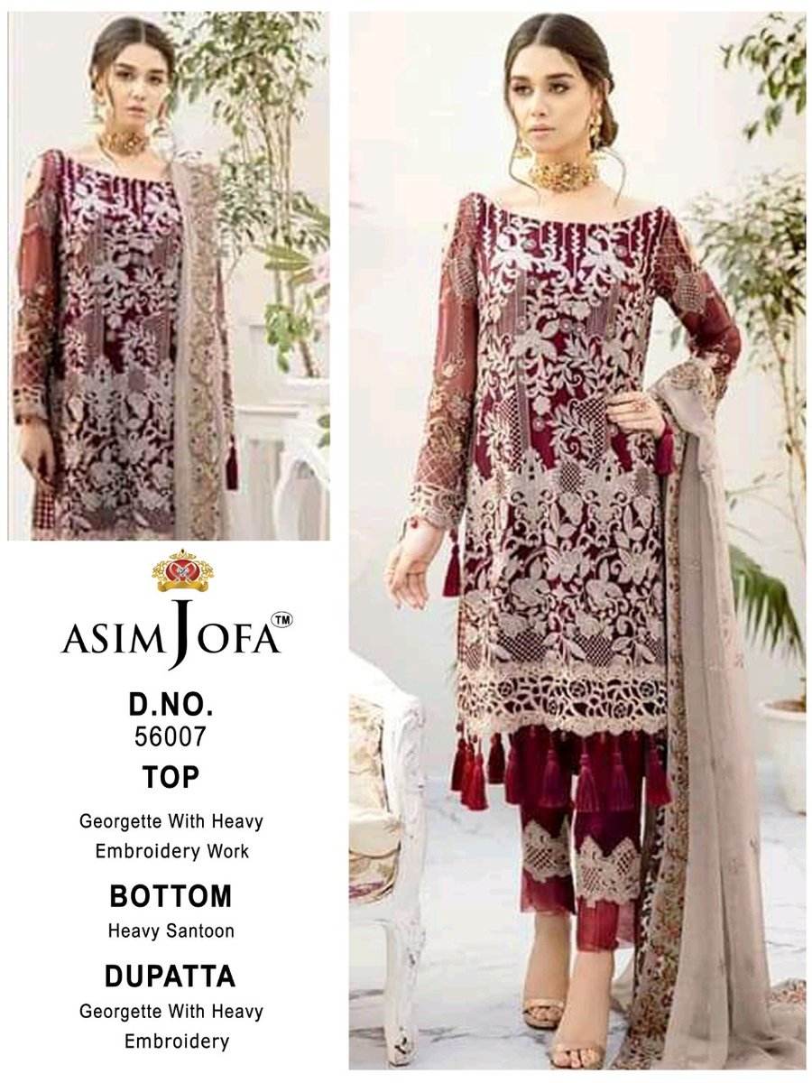 Asim Jofa Super Hit 56007-56008 Design 1