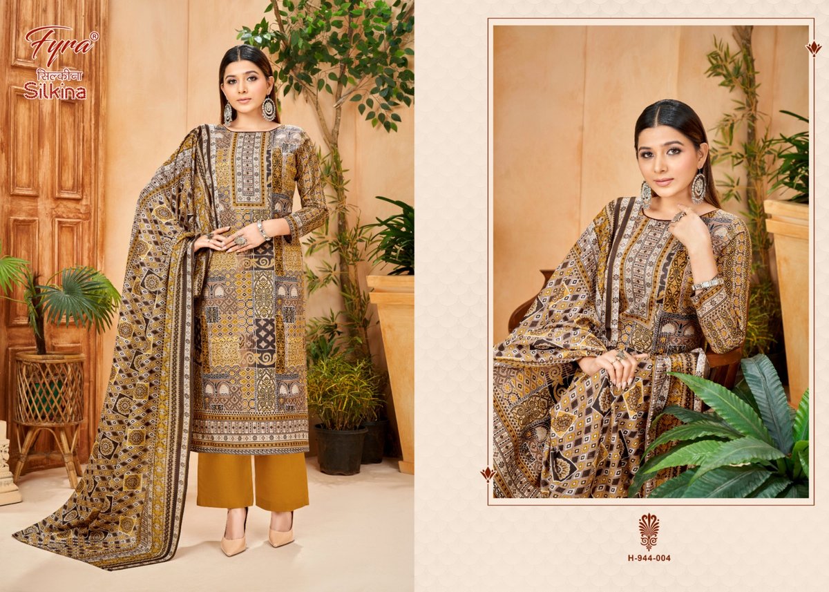 Alok Suit Fyra Silkina 944-001 to 944-010 Series 4