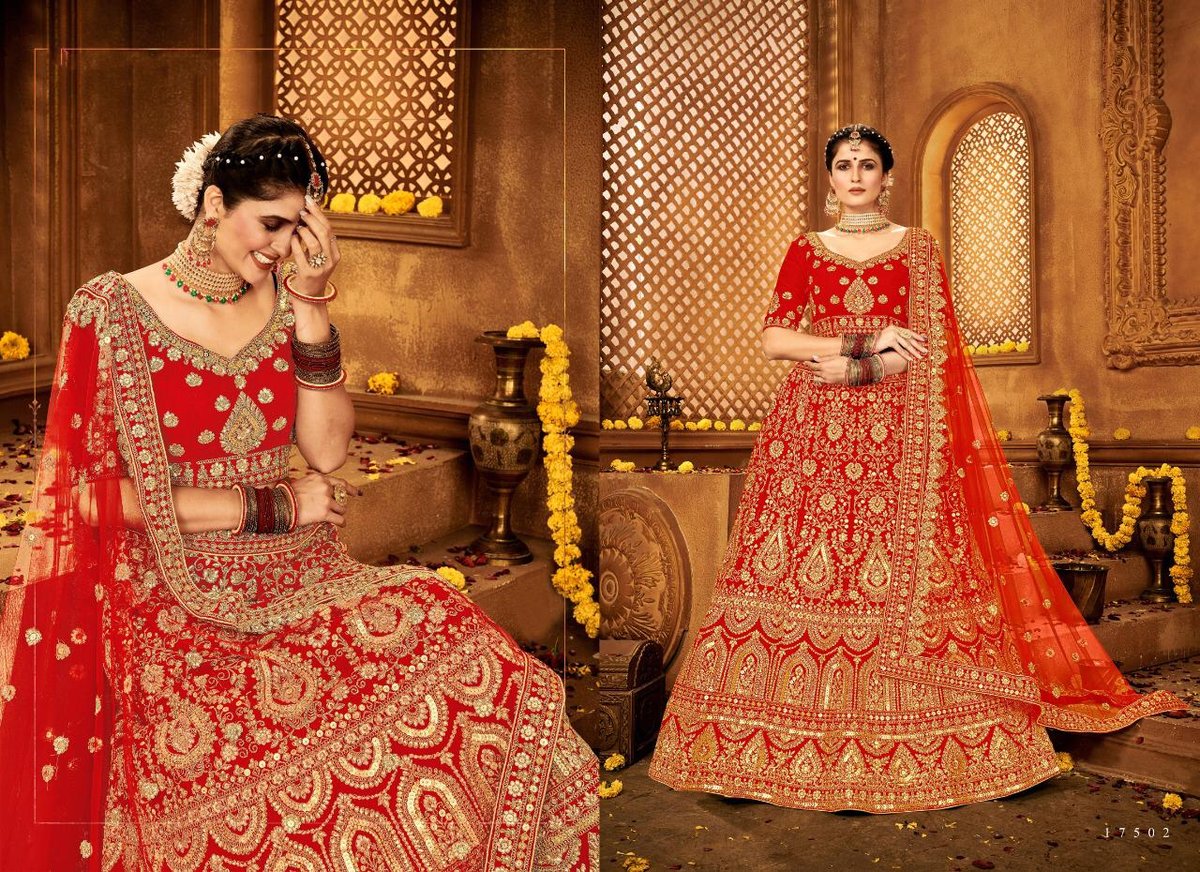 Bridal Designer Lehenga Choli 17501-17505 Series 3