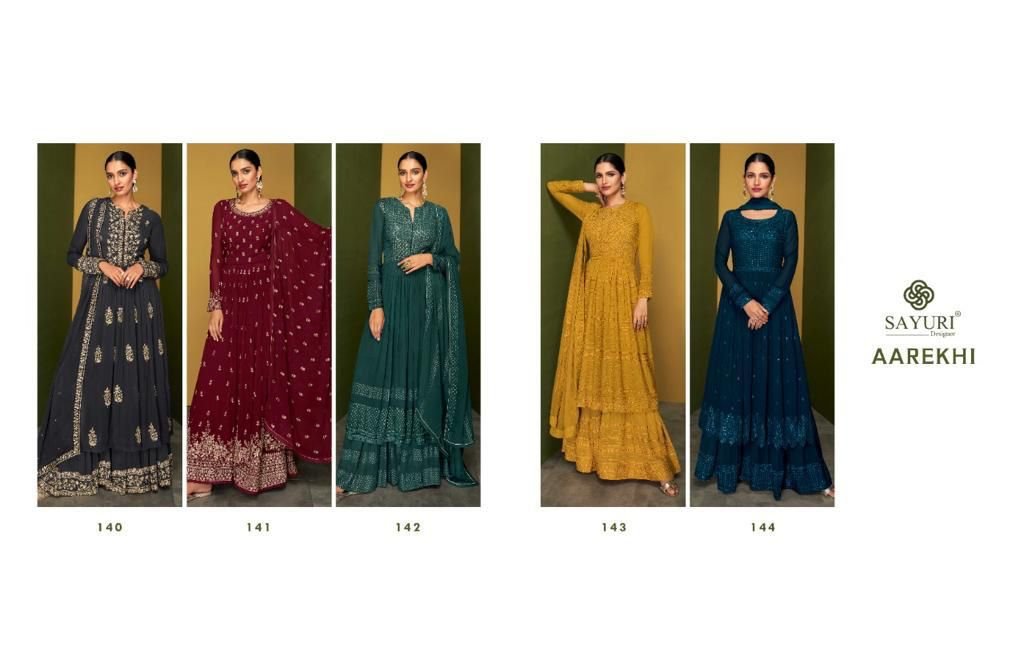Aashirwad Creation Sayuri Aarekhi 140-144 Series 6