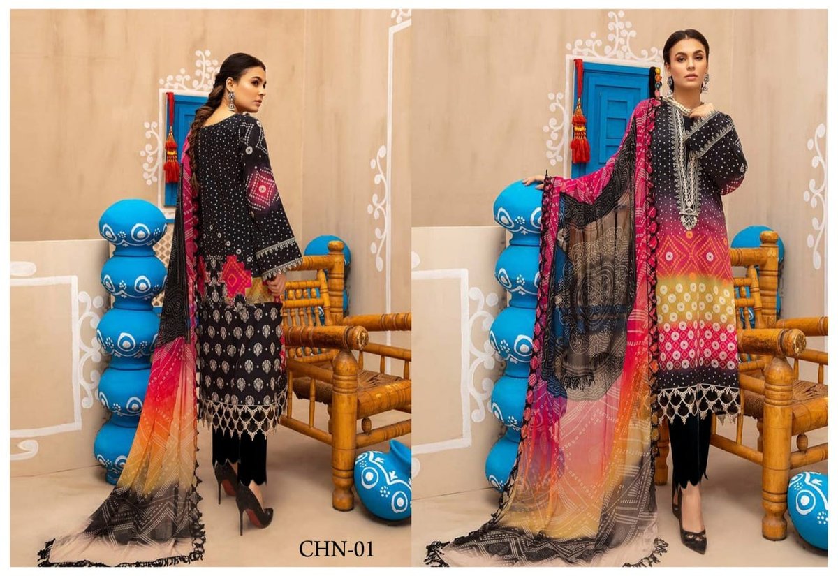 Charizma Designer Signature Chunri CHN-01 To CHN-10 Series 1