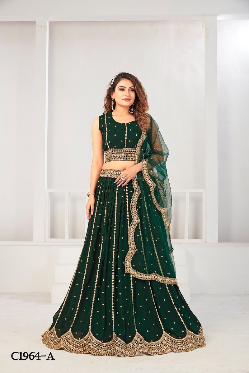 Aamoha Trendz Lehenga C-1964 Colors 1