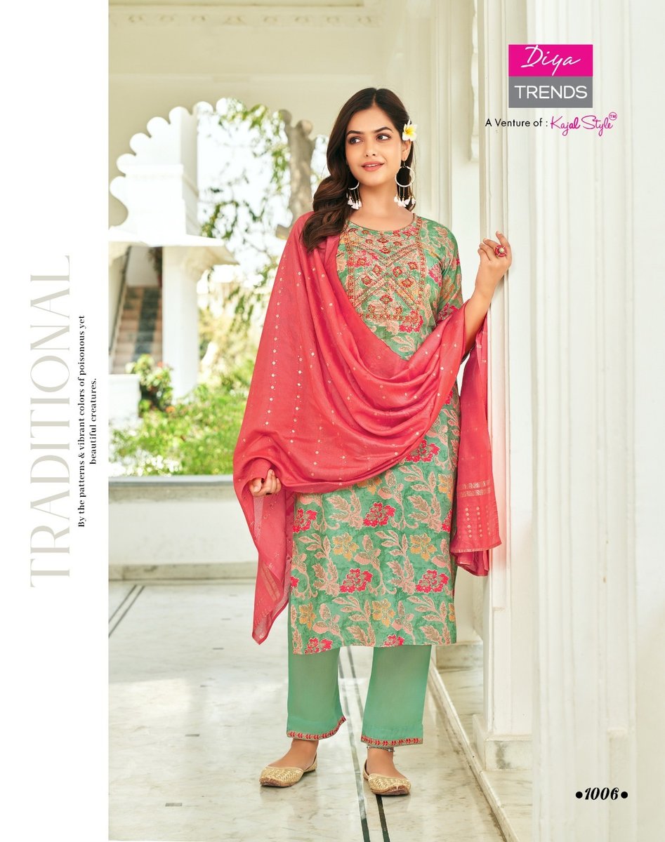 Diya Trends Sawariya Vol-1 1001-1008 Series 6