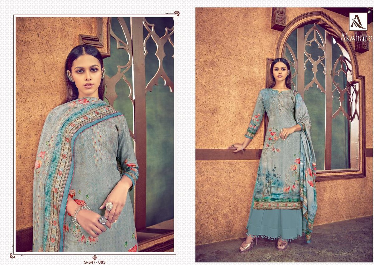 Alok Suits Akshara 547-001 to 547-010 Series 3