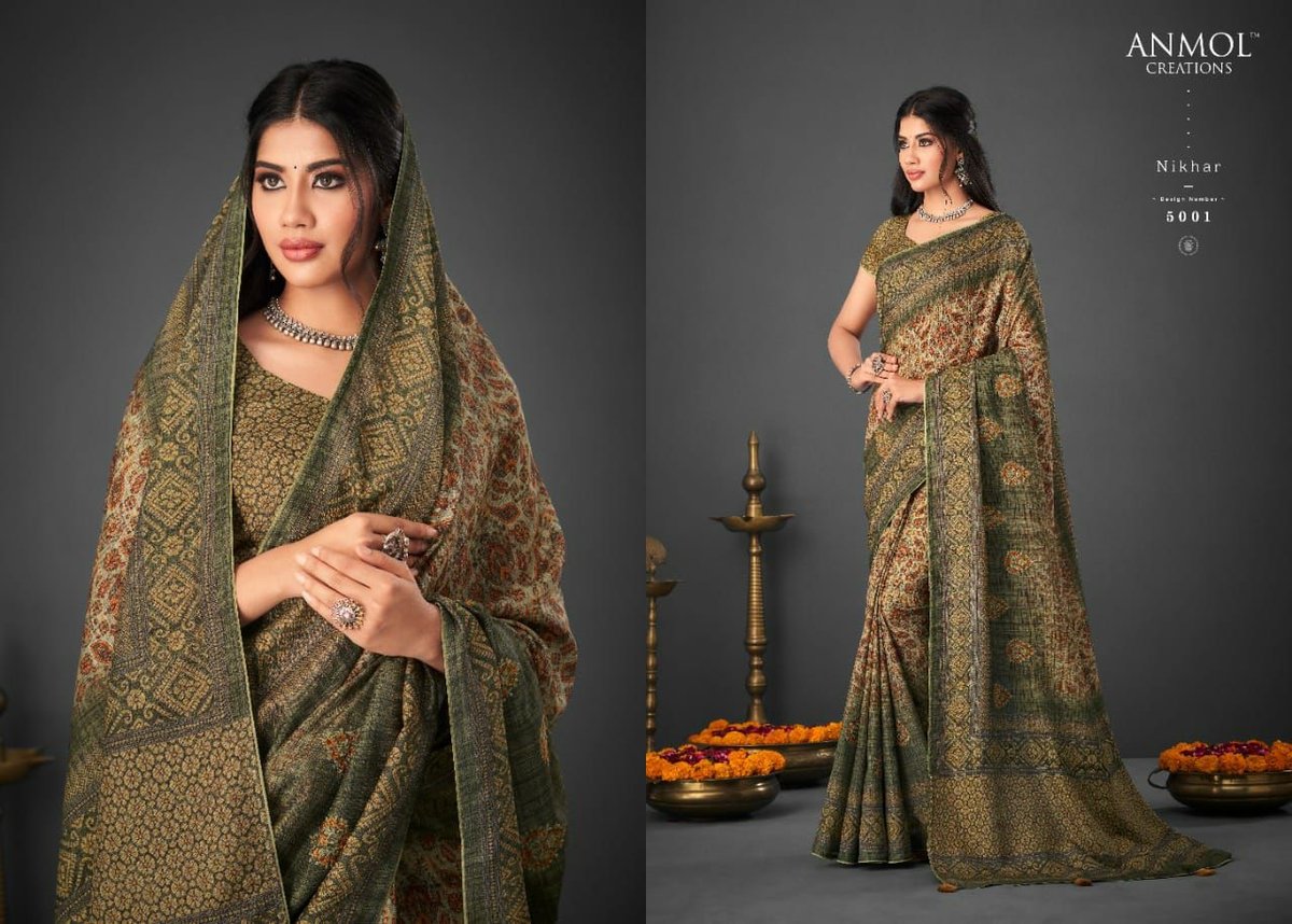 Anmol Creations Nikhar 5001-5014 Series 1
