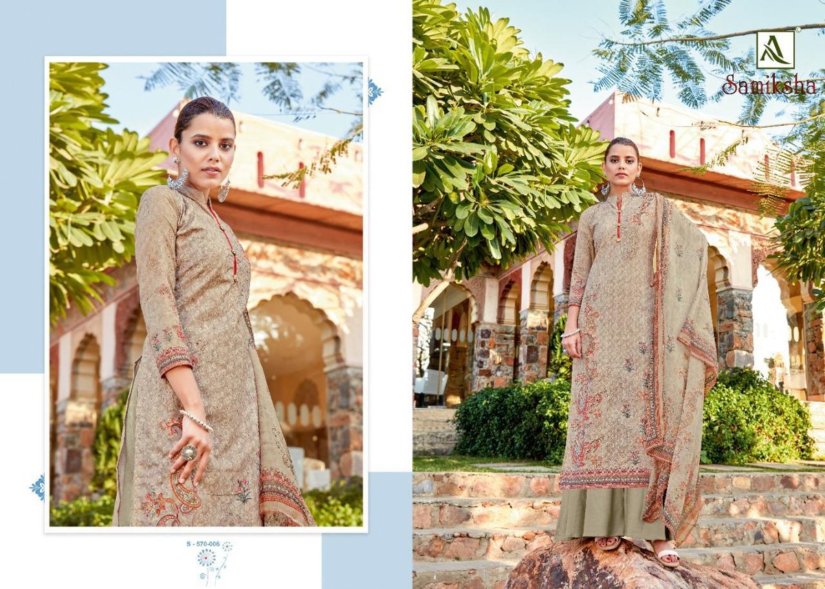 Alok Suits Samiksha 570-001 to 570-008 Series 6