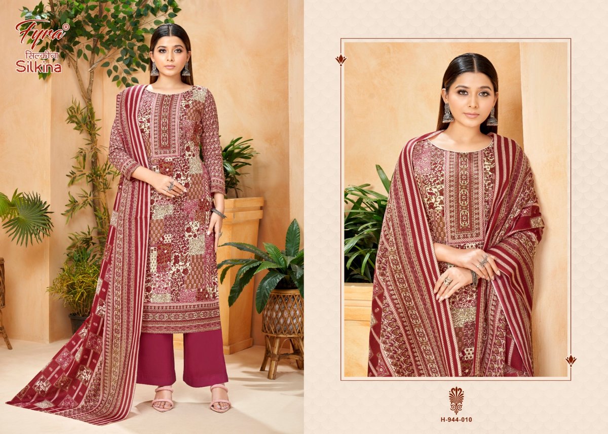 Alok Suit Fyra Silkina 944-001 to 944-010 Series 10