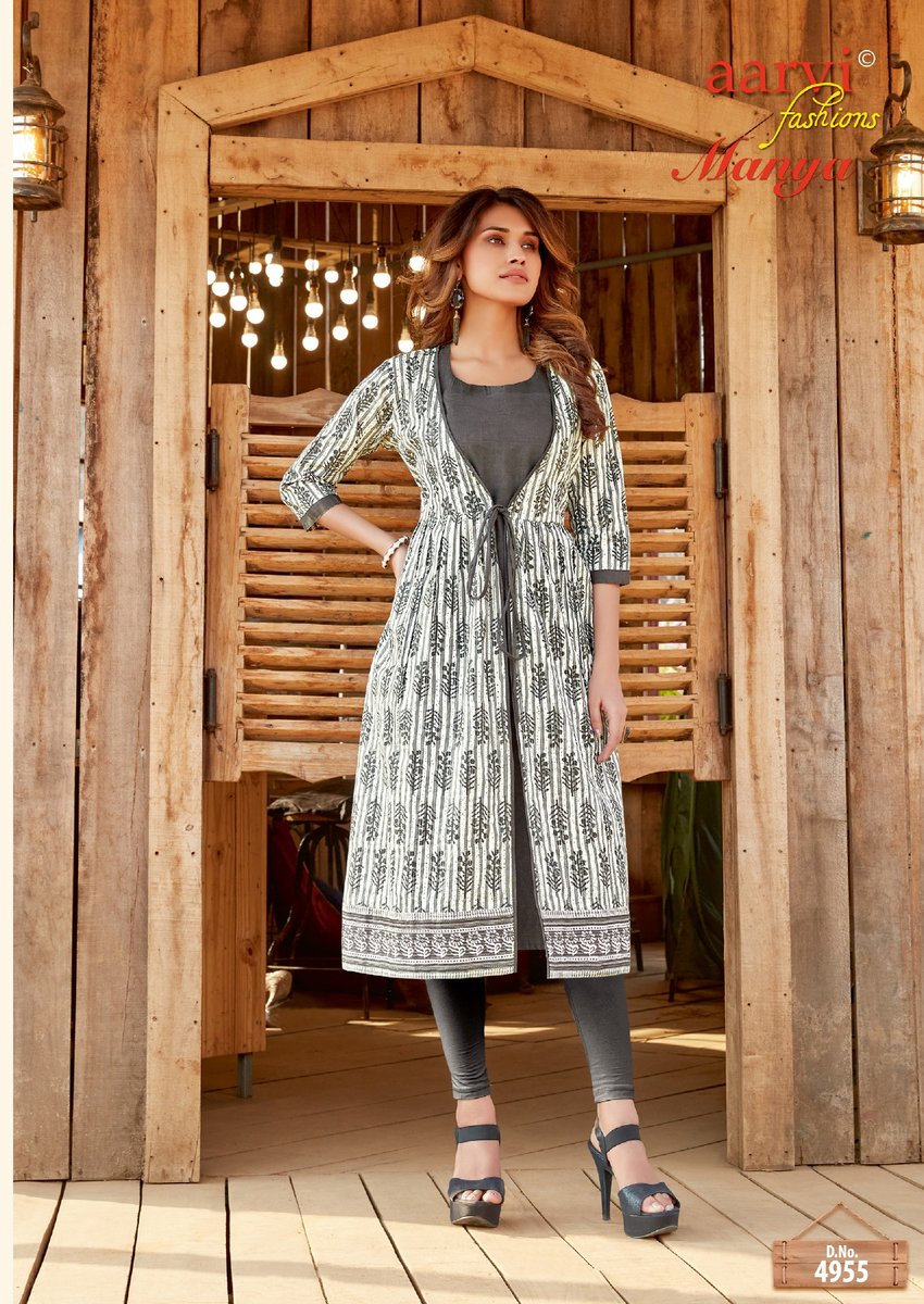 Aarvi Fashion Manya Vol-24 4951-4958 Series 5