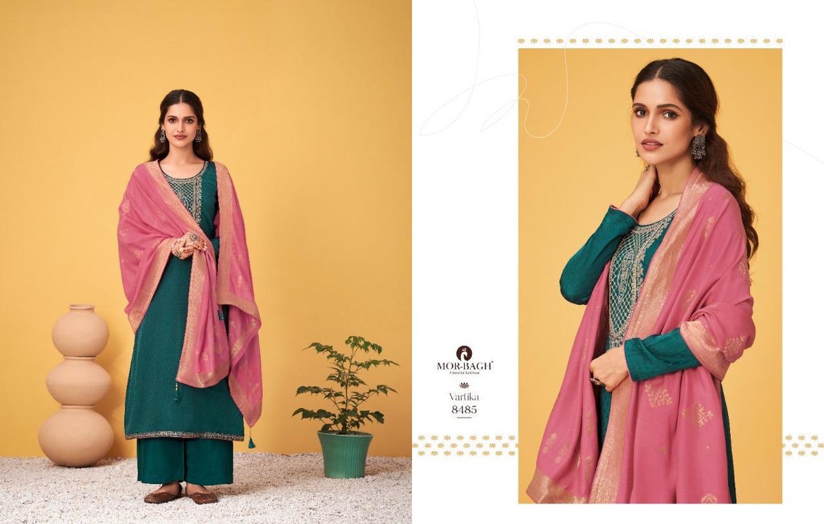 Aashirwad Creation Mor Bagh Vartika 8484-8489 Series 2