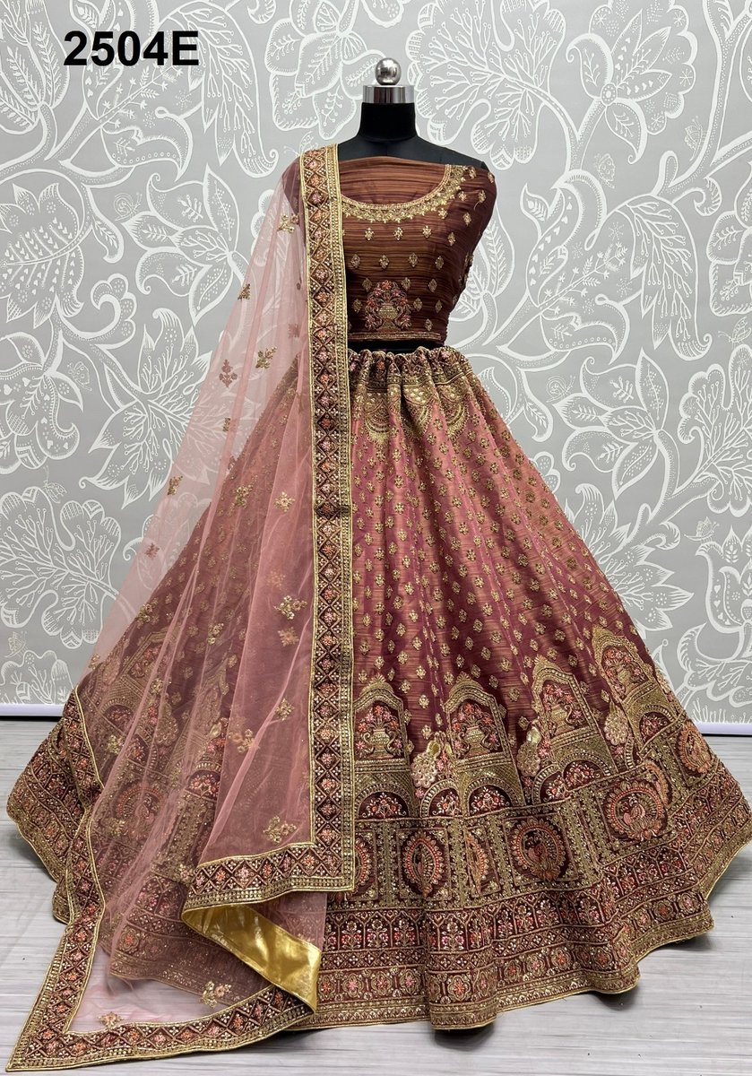 Anjani Art Heavy Lehenga 2504 Colors 8