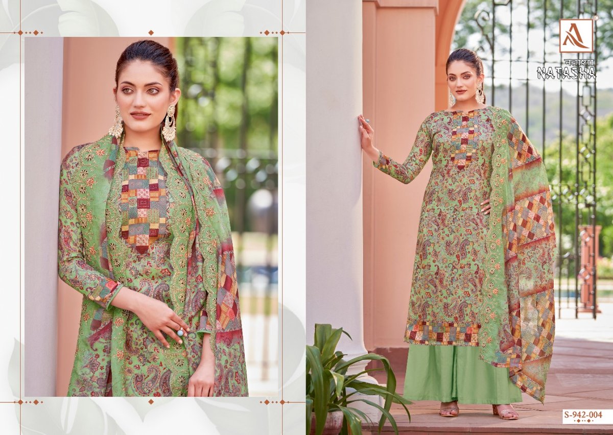 Alok Suit Natasha 942-001 to 942-008 Series 4