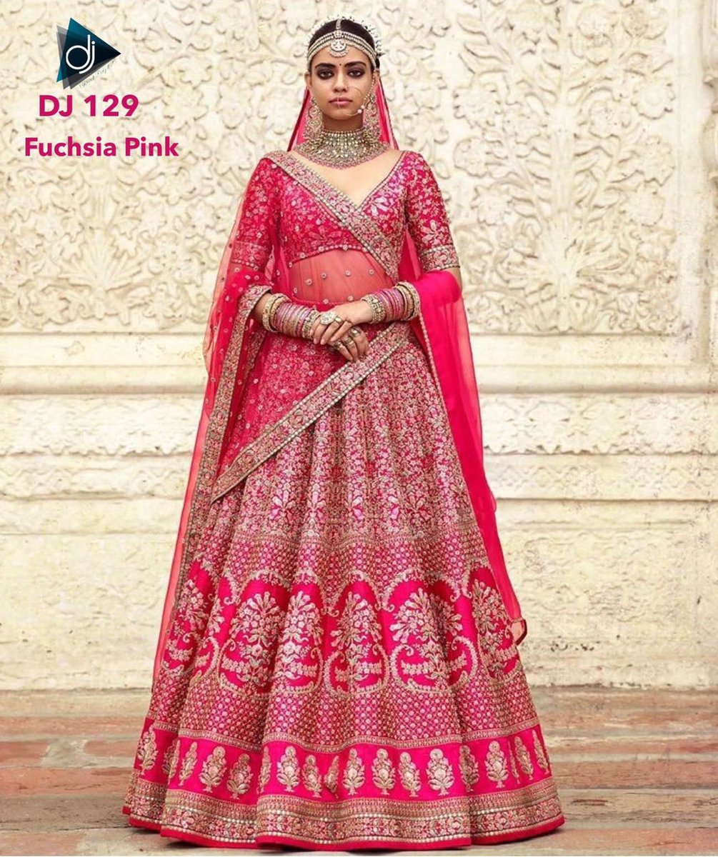 Deepjyothi Creations Bridal Lehenga DJ-129 Colors 1