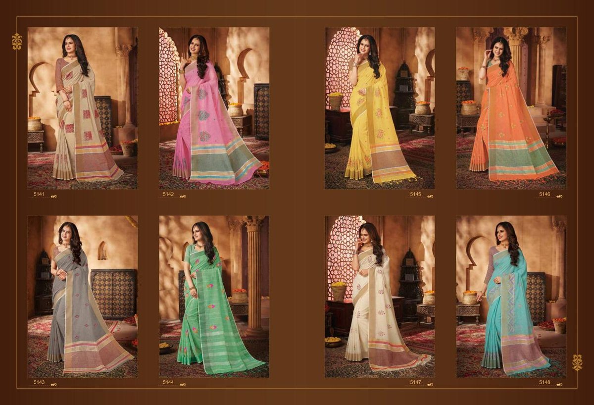 Ishika Saree Virasat 5141-5148 Series 8