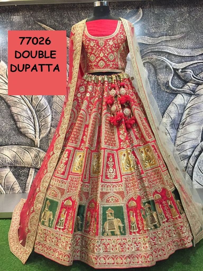Bollywood Designer Lehenga 76654-77197 Design 3
