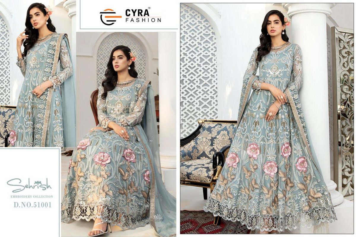 Cyra Fashion Sehrish 51001-51004 Series 1