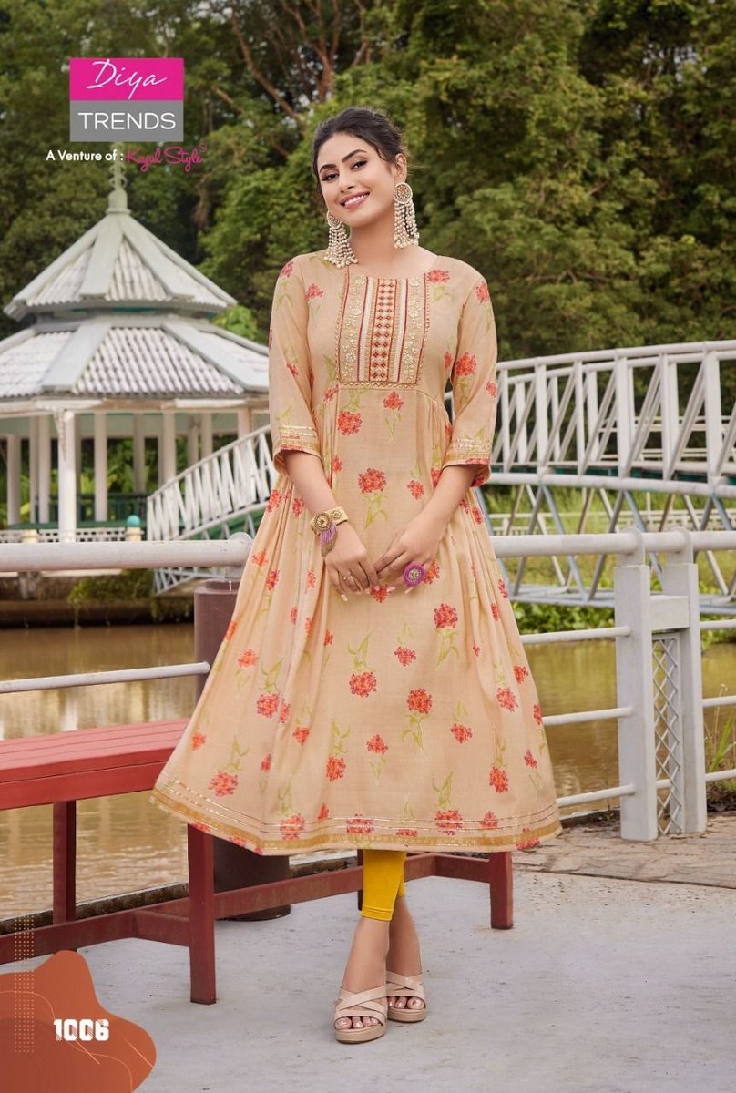 Diya Trends Colour Flair Vol-1 1001-1009 Series 6