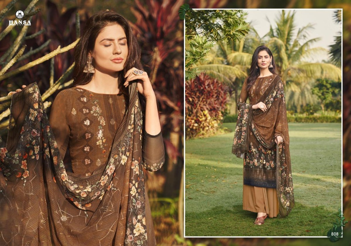 Hansa Prints Bhavya 801-808 Series 8