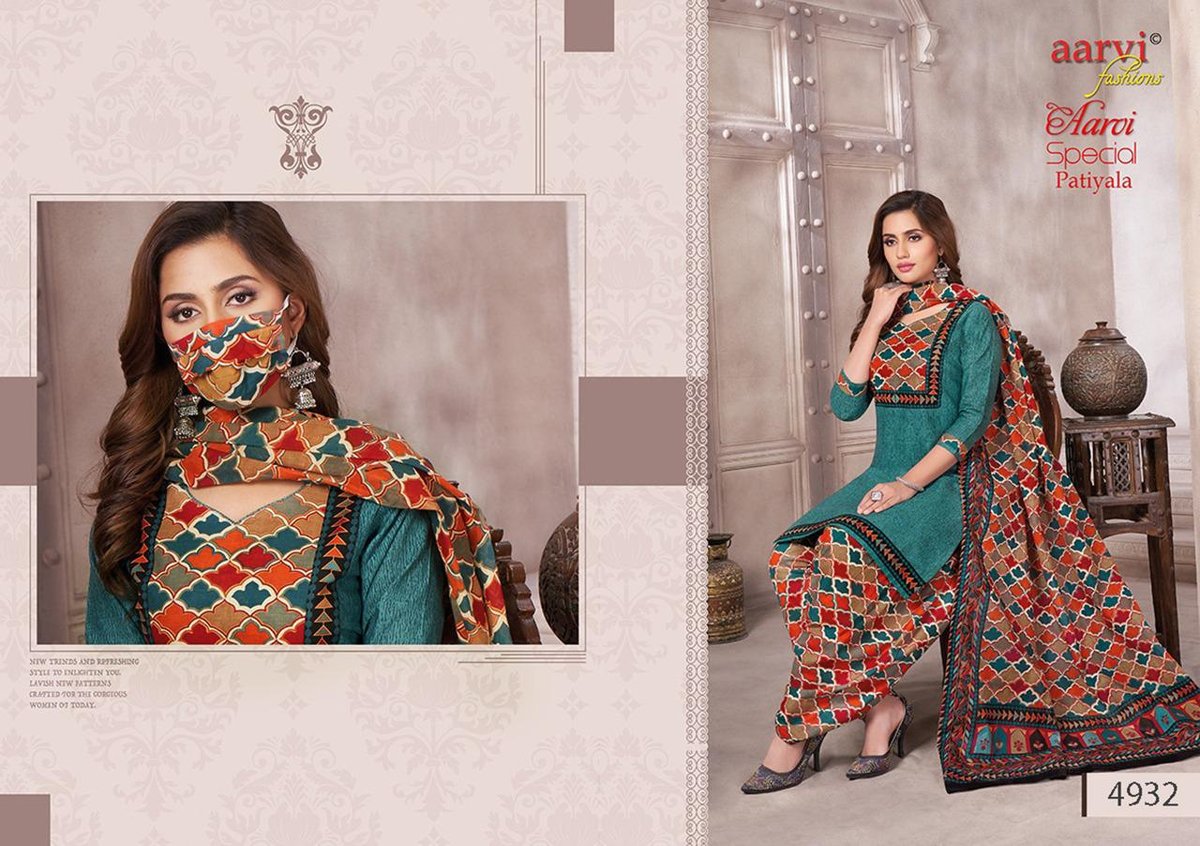 Aarvi Fashion Aarvi Special Patiyala Vol-14 4931-4942 Series 2