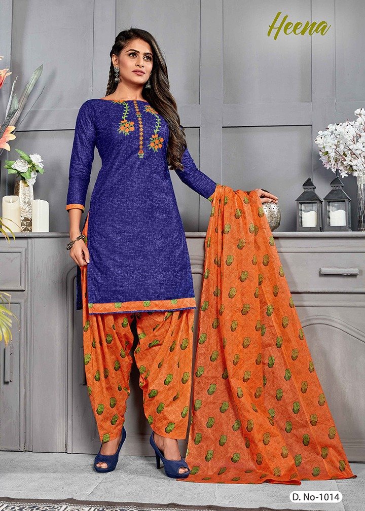 Ganesha Print Heena Vol-1 1008-1019 Series 7