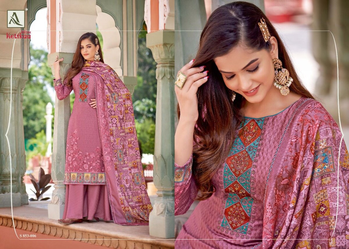 Alok Suits Ketikaa 853-001 to 853-010 Series 6