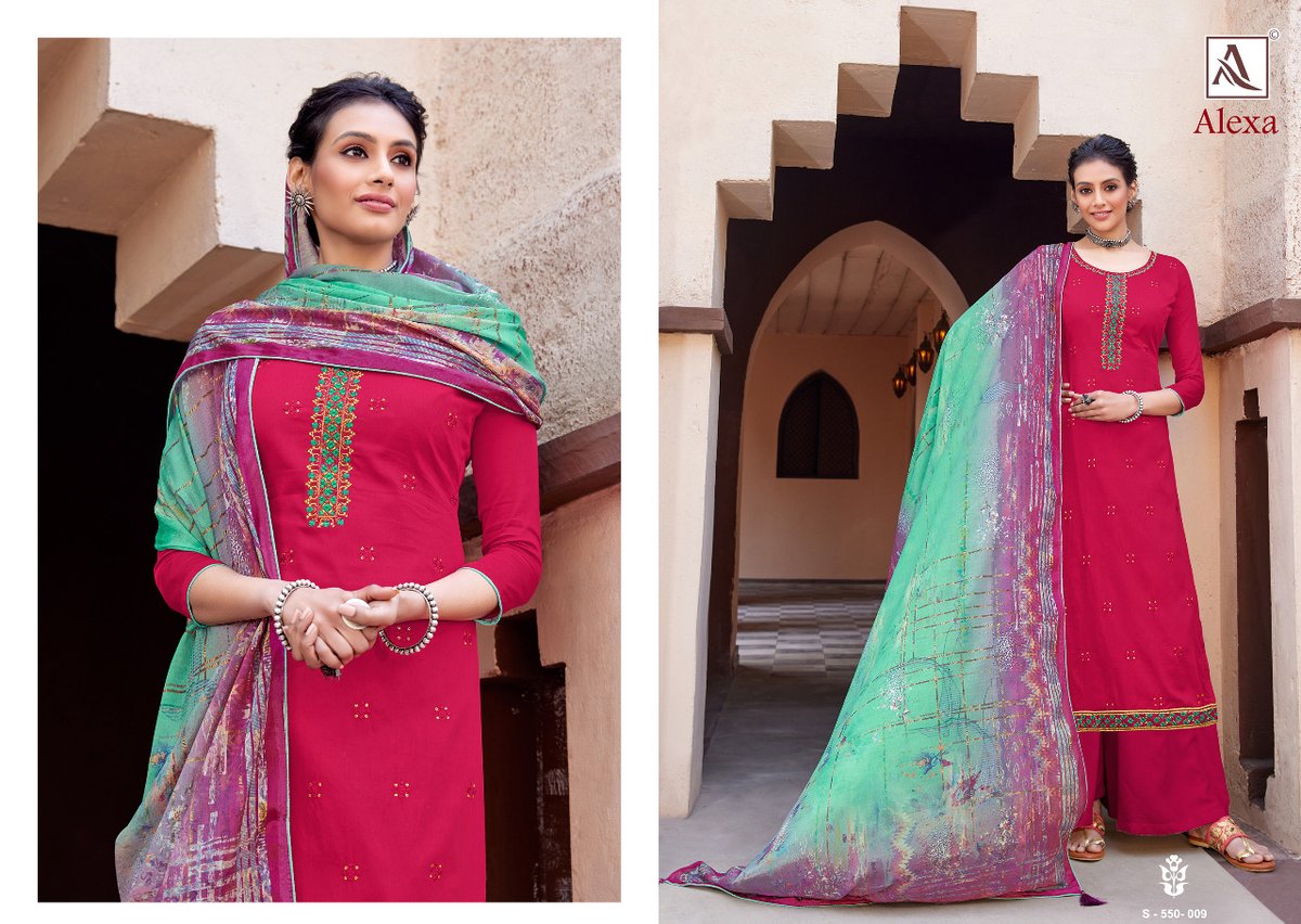 Alok Suits Alexa 550-001 to 550-010 Series 9