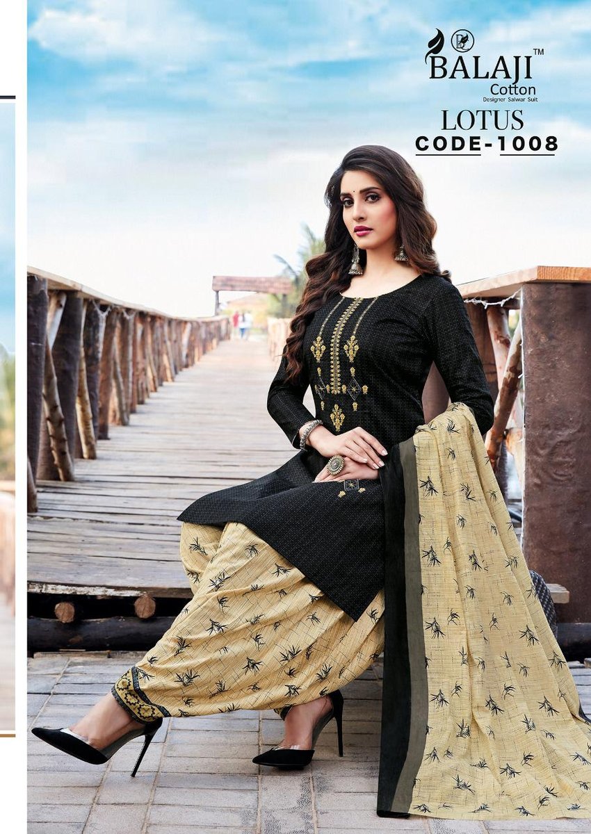 Balaji Cotton Lotus Vol-1 1001-1012 Series 8
