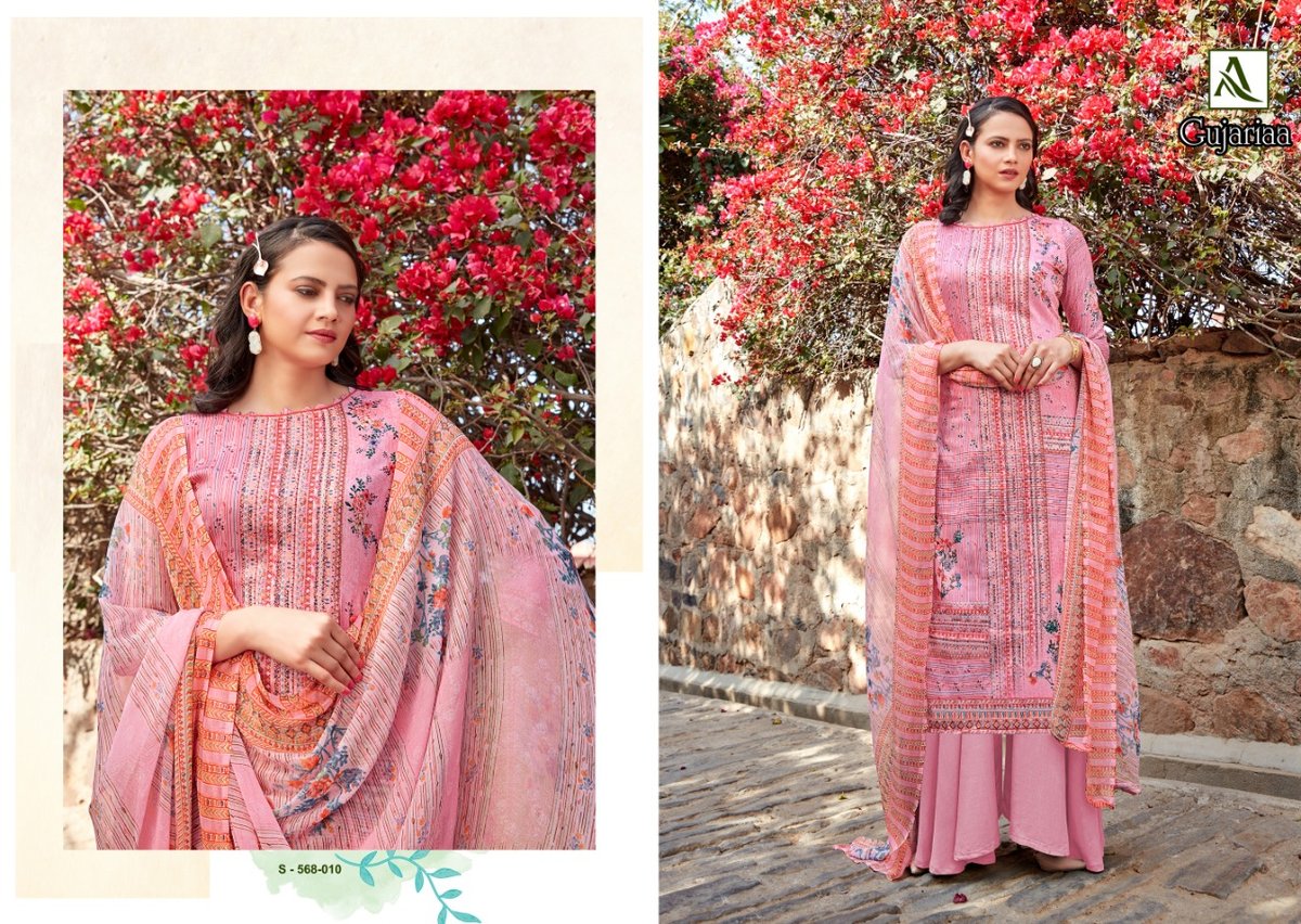 Alok Suit Gujariaa 568-001-568-010 Series 10