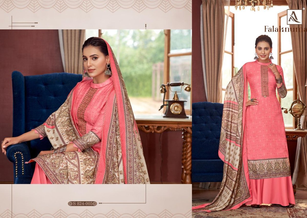 Alok Suits Falaknuma 824-001 to 824-010 Series 5