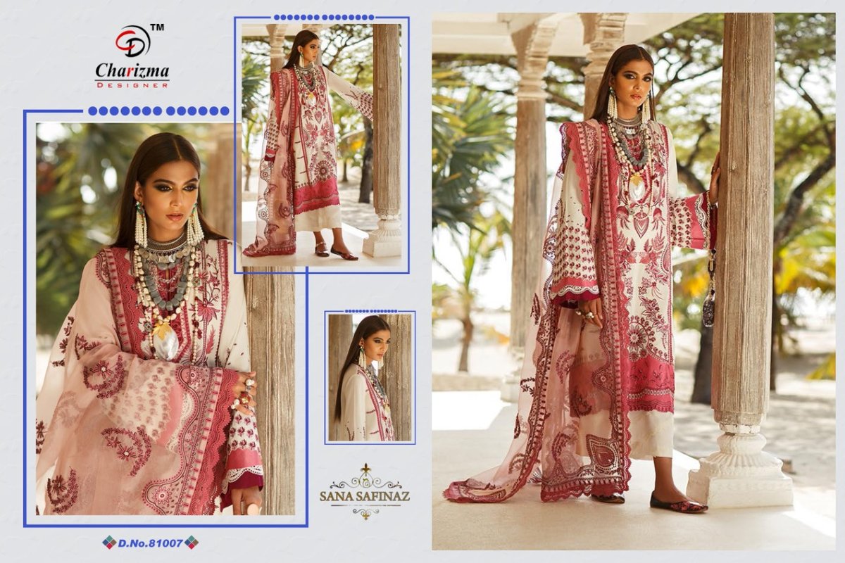 Charizma Designer Sana Safinaz 81001-81007 Series 7