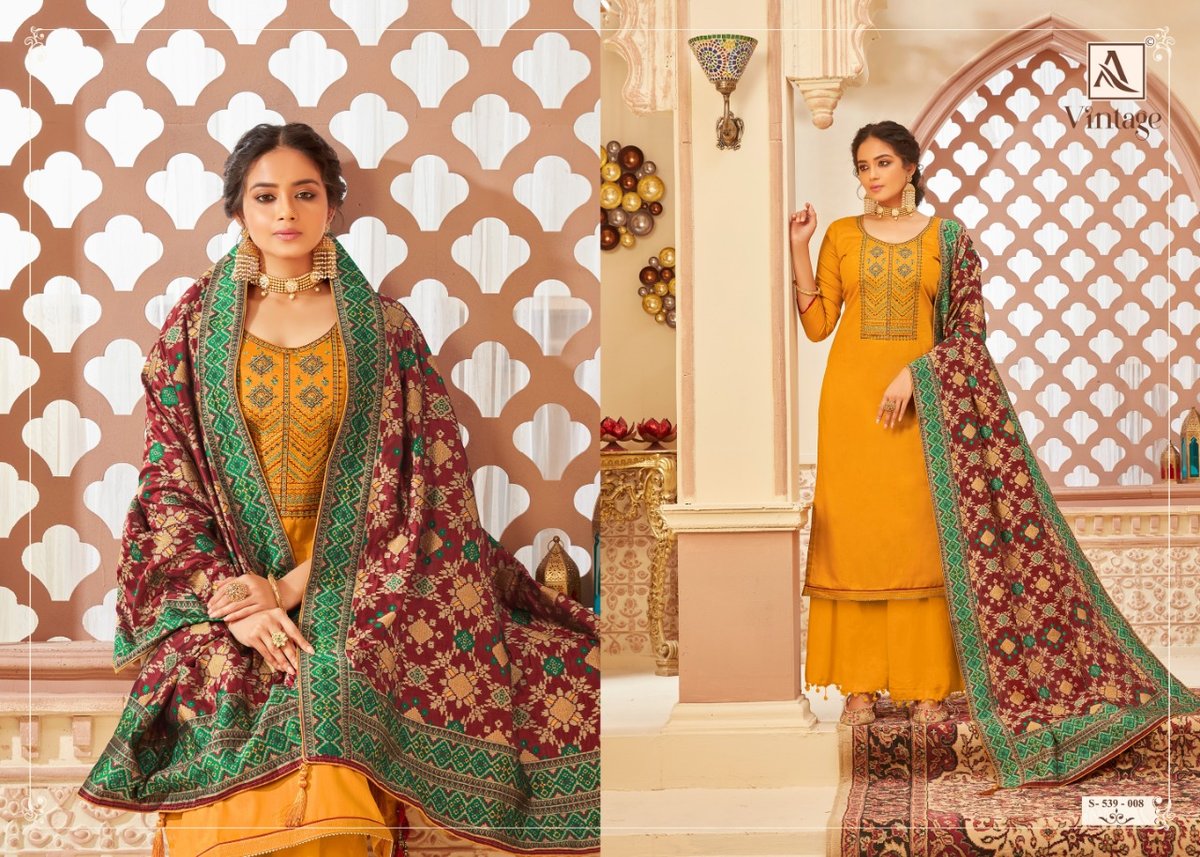 Alok Suits Vintege 539-001-539-008 Series 8