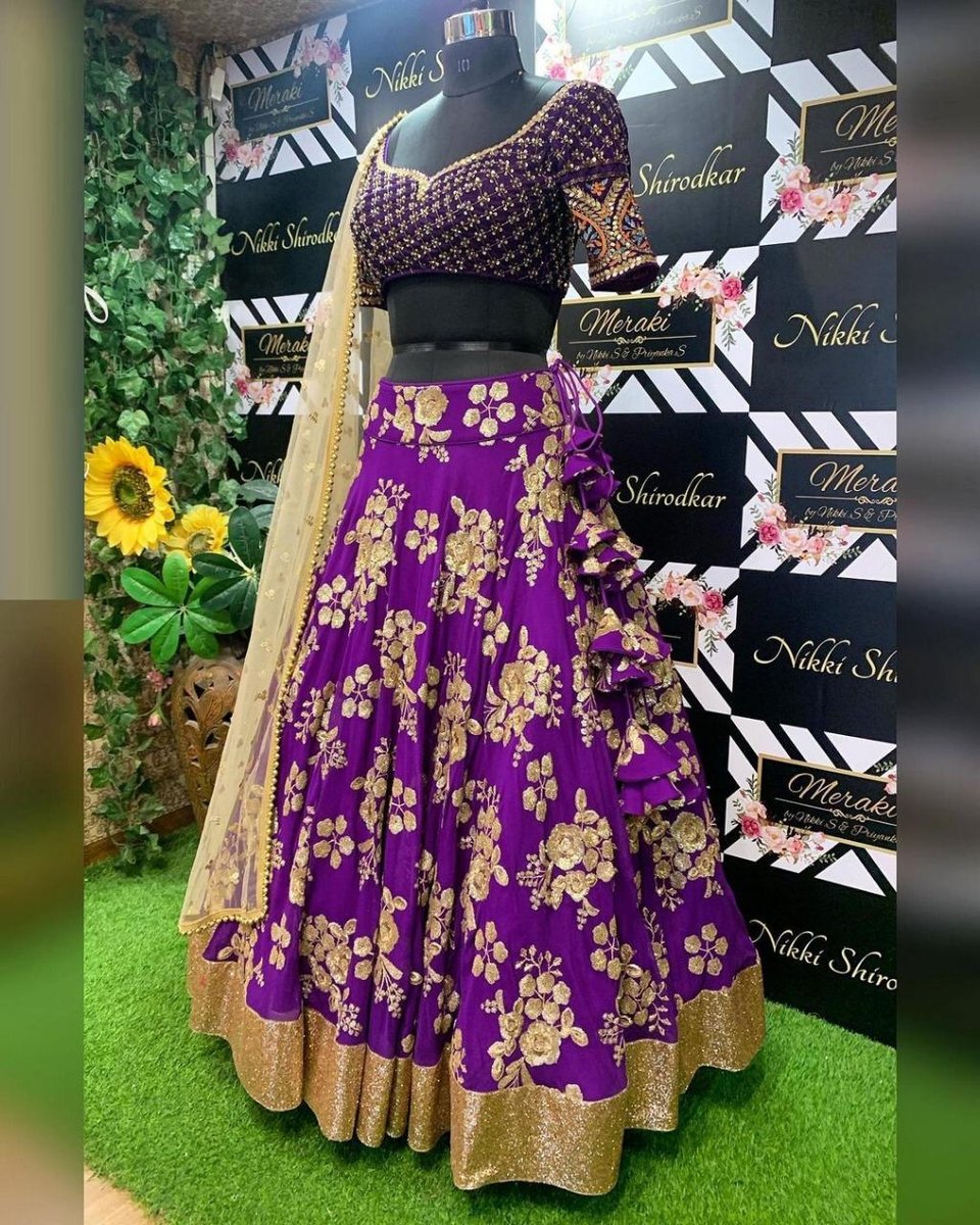 Bollywood Designer Lehenga Choli LG-380 Design 1