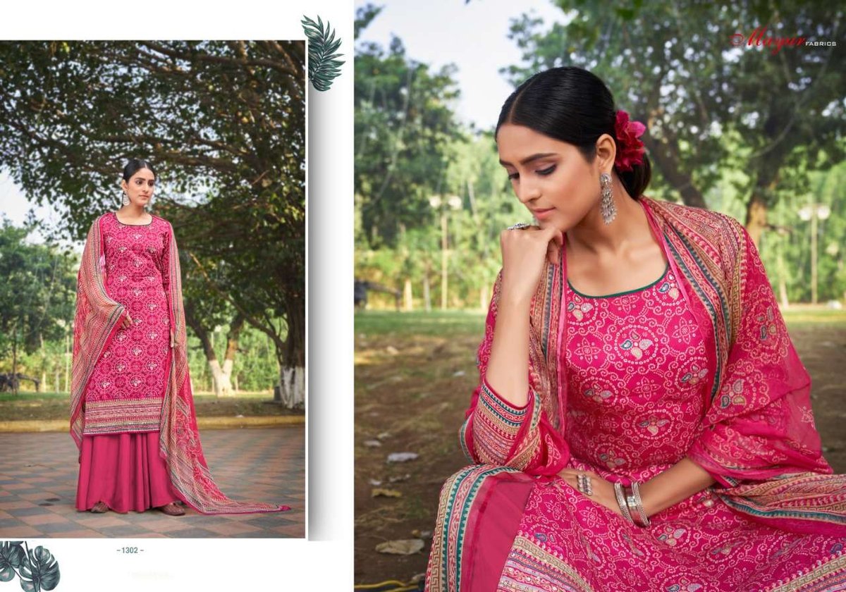 Hansa Prints Bandhani 1301-1306 Series 2