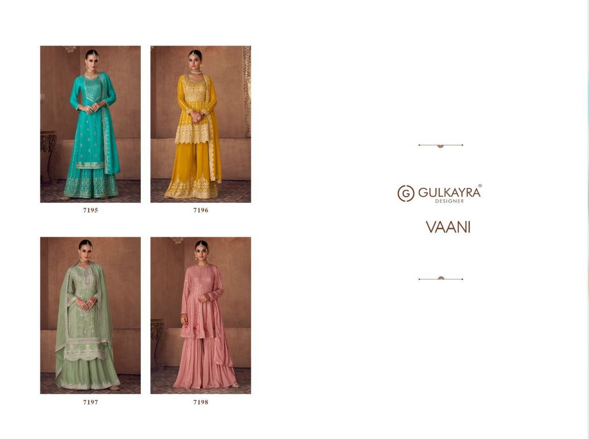 Gulkayra Designer Vaani 7195-7198 Series 5