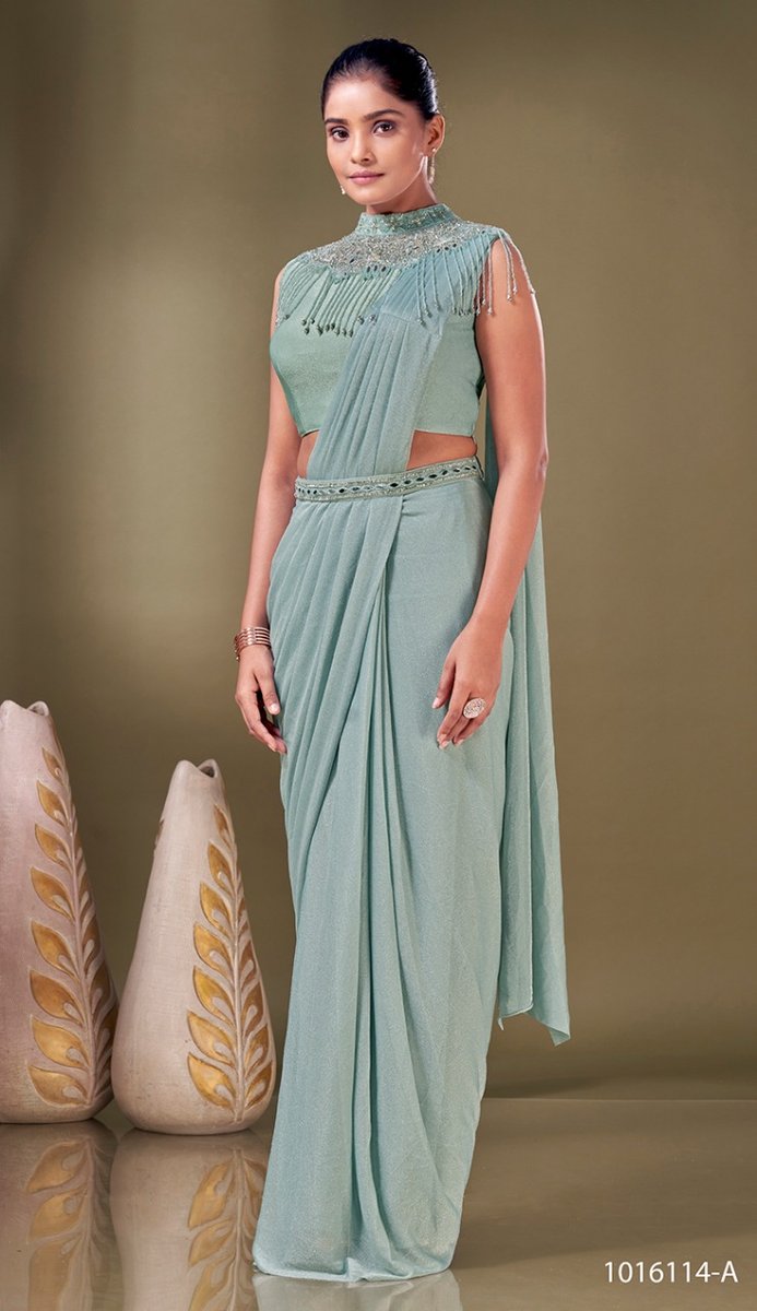 Aamoha Trendz Ready To Wear Designer Saree 1016114 Colors 1