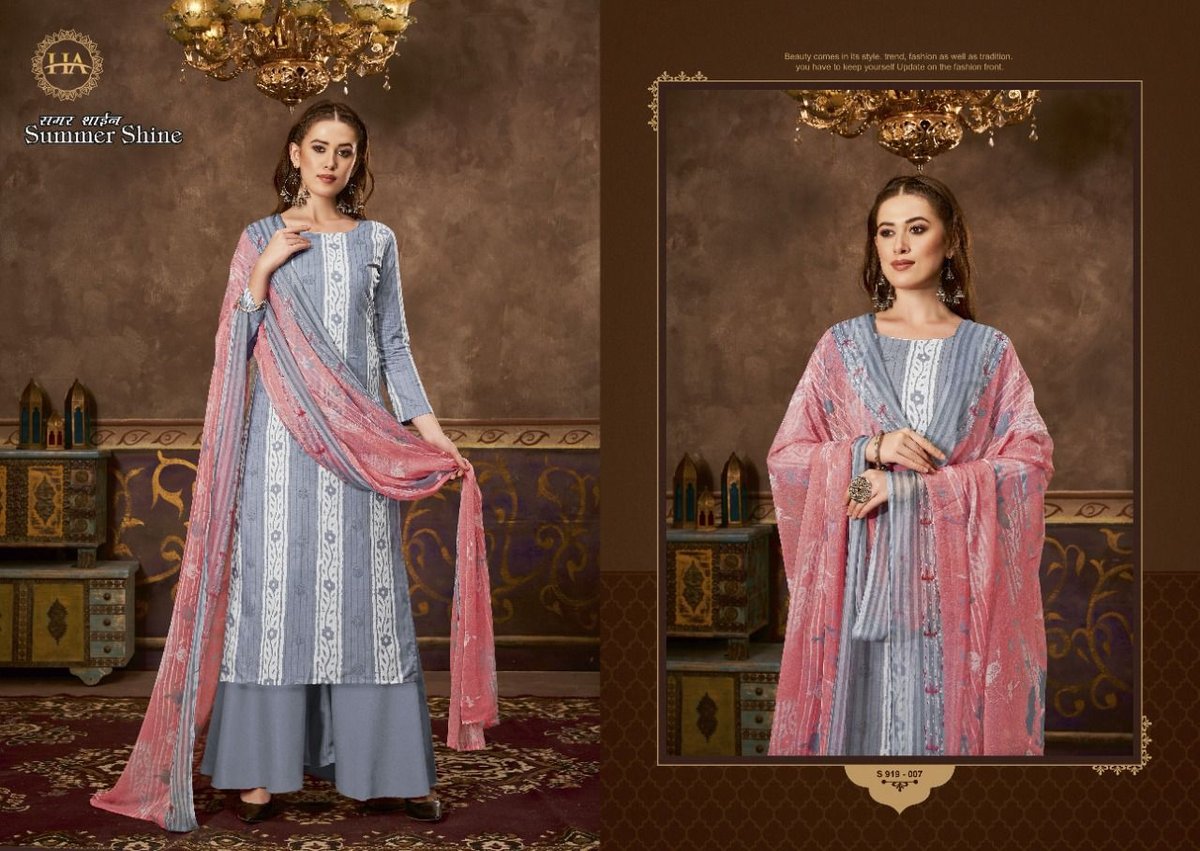 Harshit Fashion Summer Shine 926-001 to 926-008 Series 7