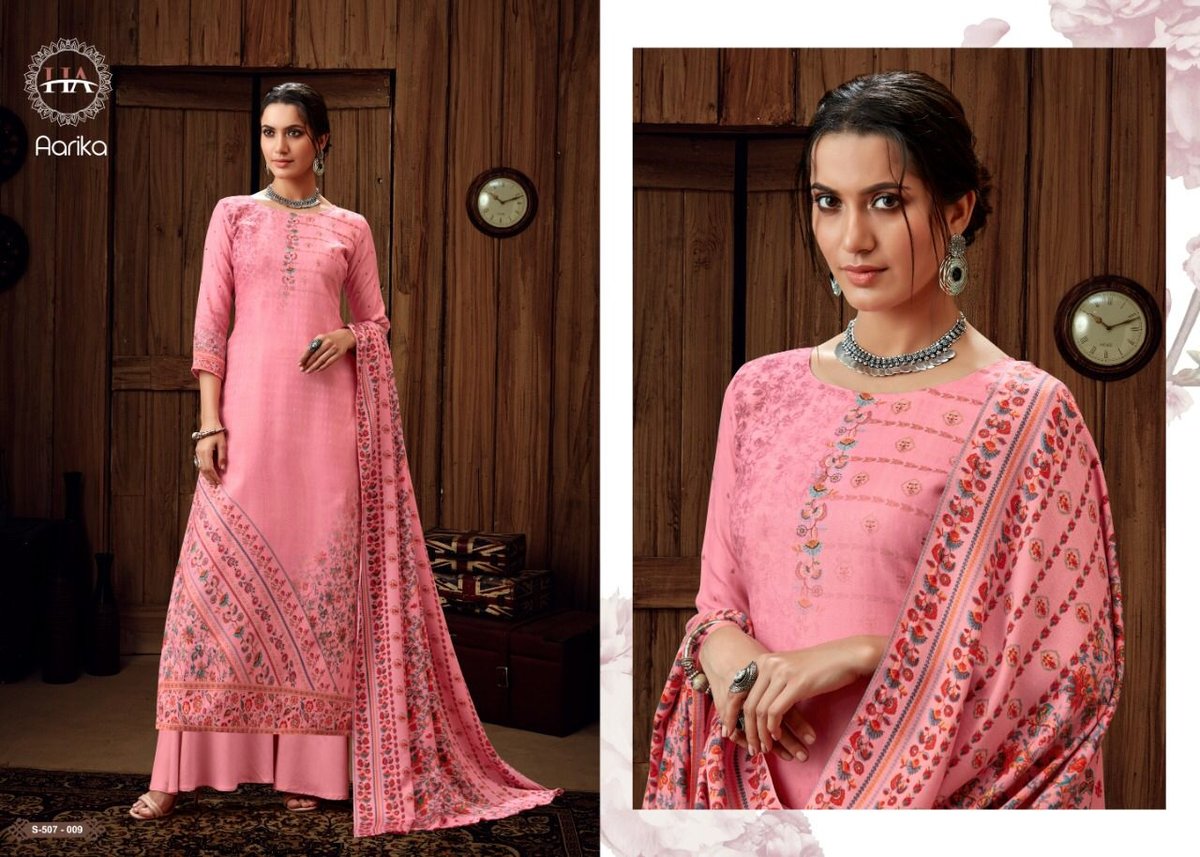 Harshit Fashion Aarika Edition Vol-2 507-001 to 507-010 Series 9
