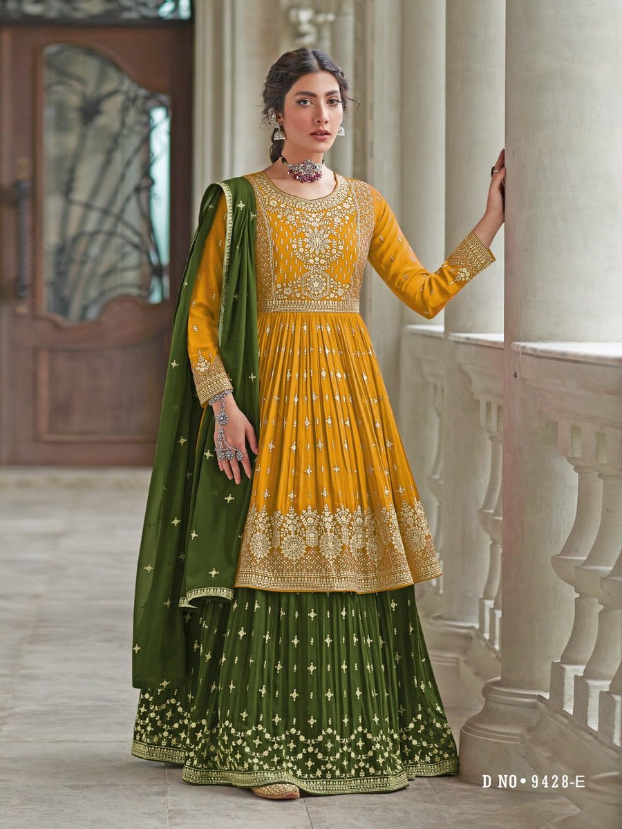 Aashirwad Creation 9428 Master Copy Colors 5