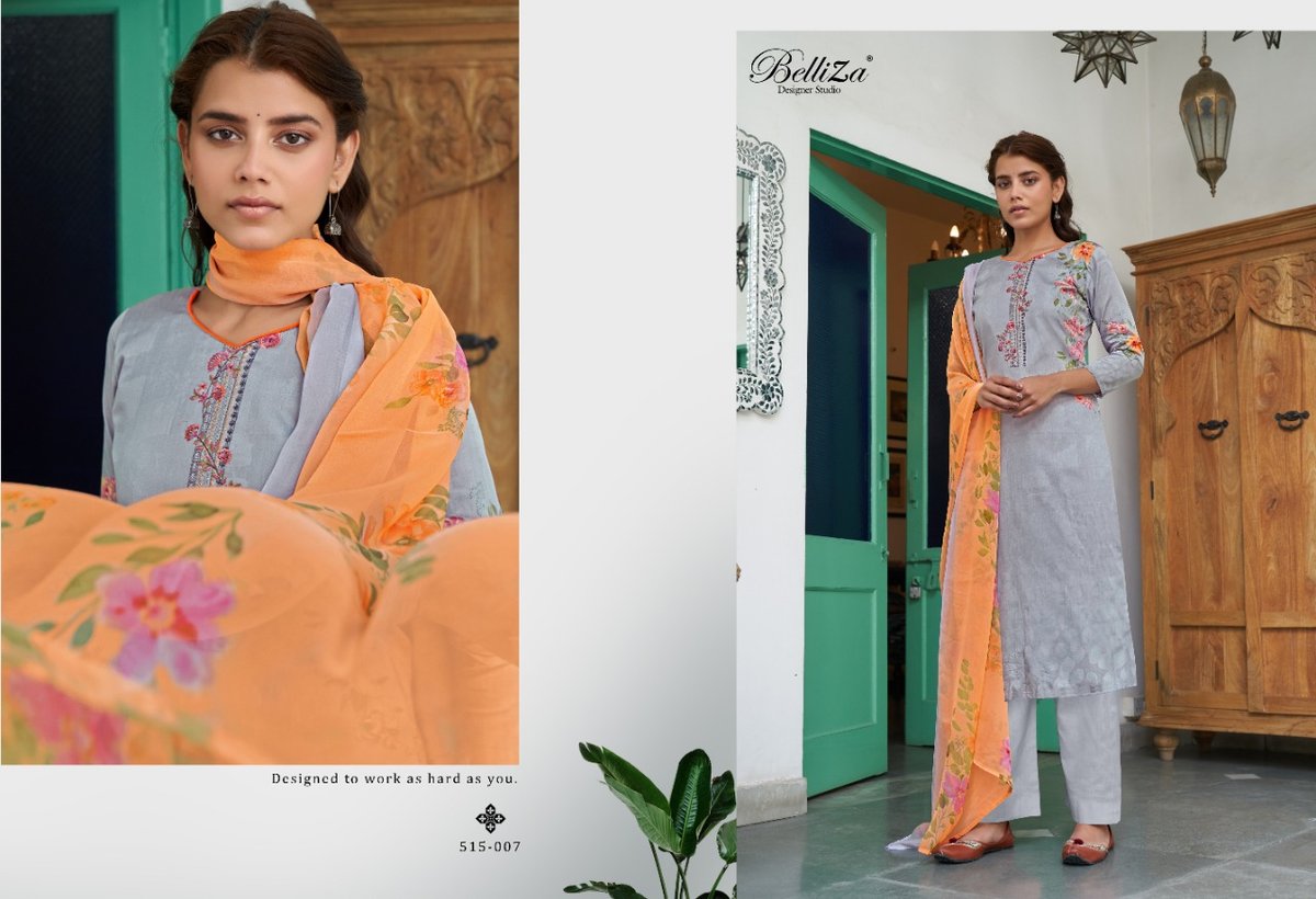 Belliza Designer Ehsas 515-001-515-010 Series 7