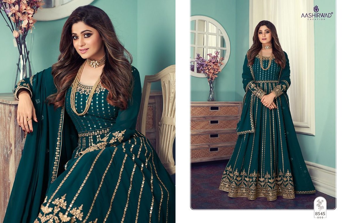 Aashirwad Creation Gulnar 8542-8546 Series 4
