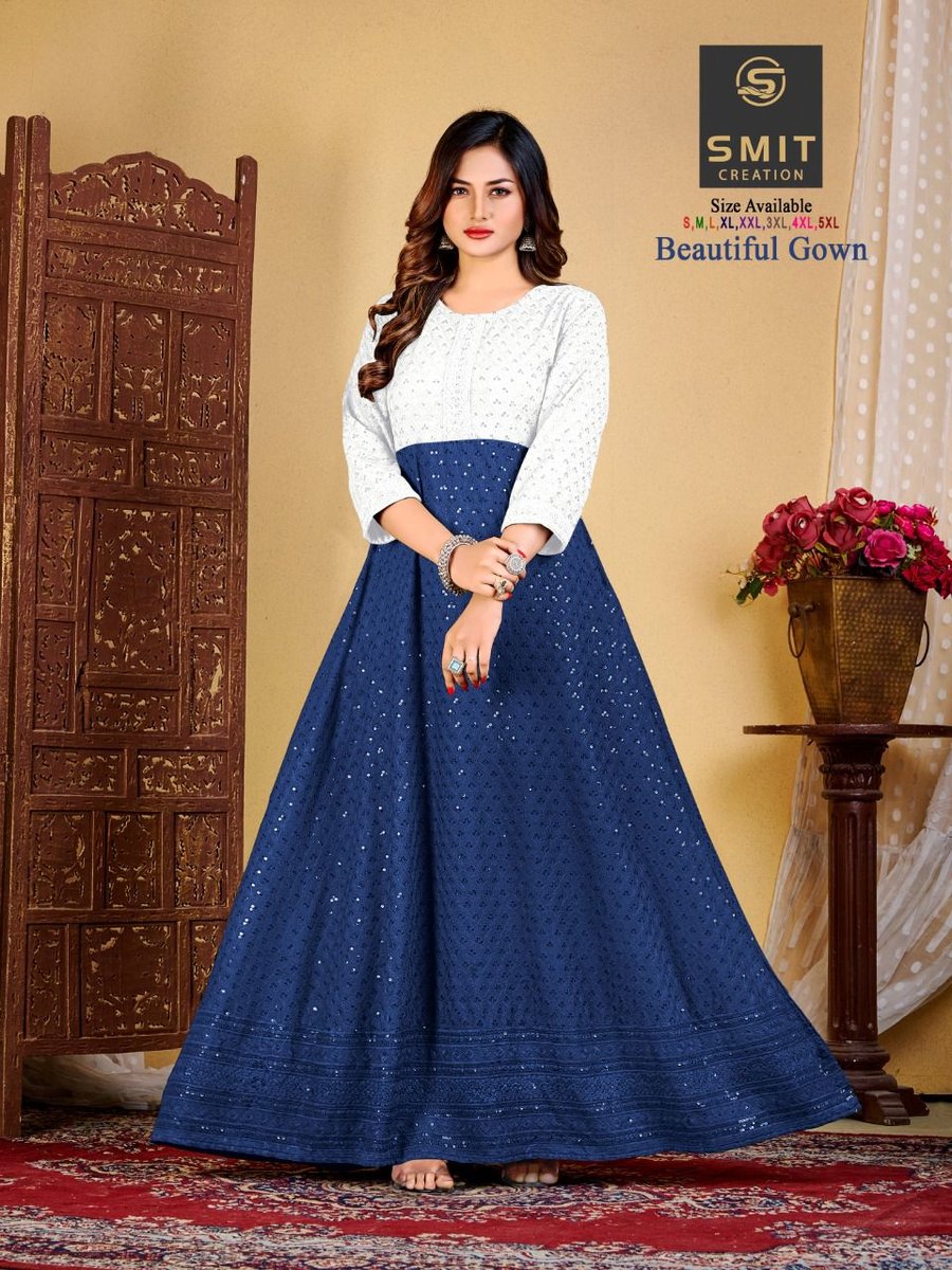 Poonam Designer Beautiful Gown 1001-1008 Series 4