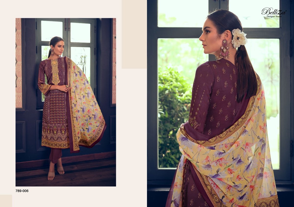 Belliza Designer Gulabo 789-001 to 789-006 Series 6